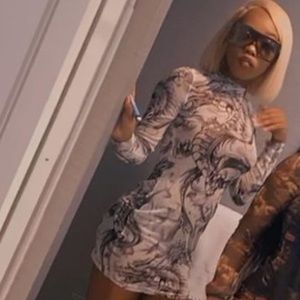 Dragon dress from shein